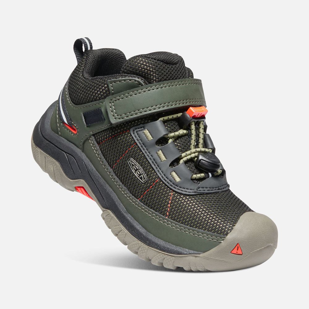 Zapatillas Keen Mexico Verde Oliva/Naranjas - Niños Targhee Sport Vent Shoes - QT8127469